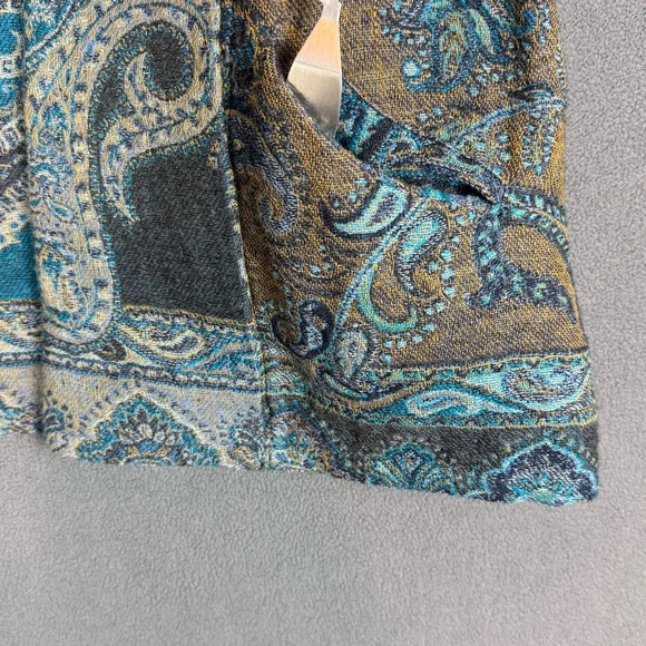 ATELIER LILA Jacket Multicolour Cardicoat 100% Wool Vintage Hippy Y2K Small/Med? - Picture 12 of 16